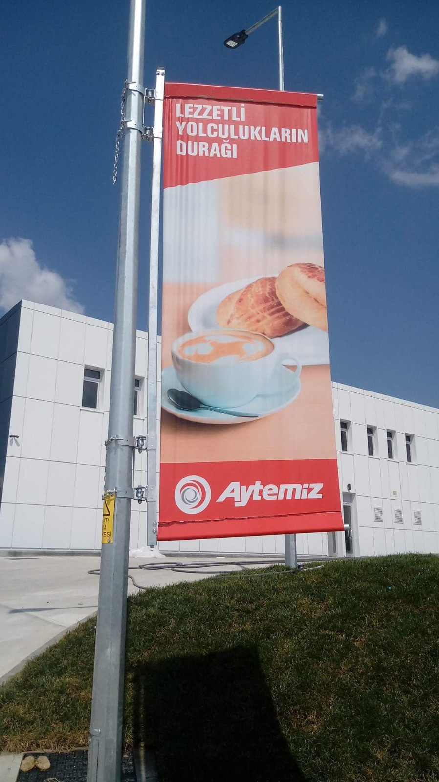 Pole Banner Aparat ve Baskı